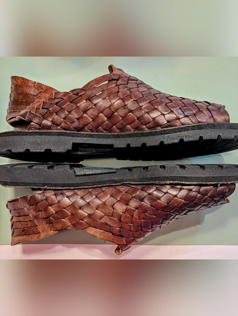 Brand X Huaraches Leather Sandals Men's 12